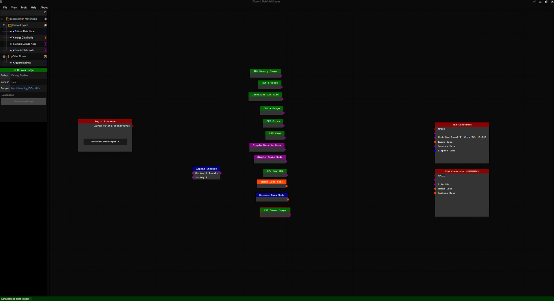 Discord Rich Me! Engine screenshot #5