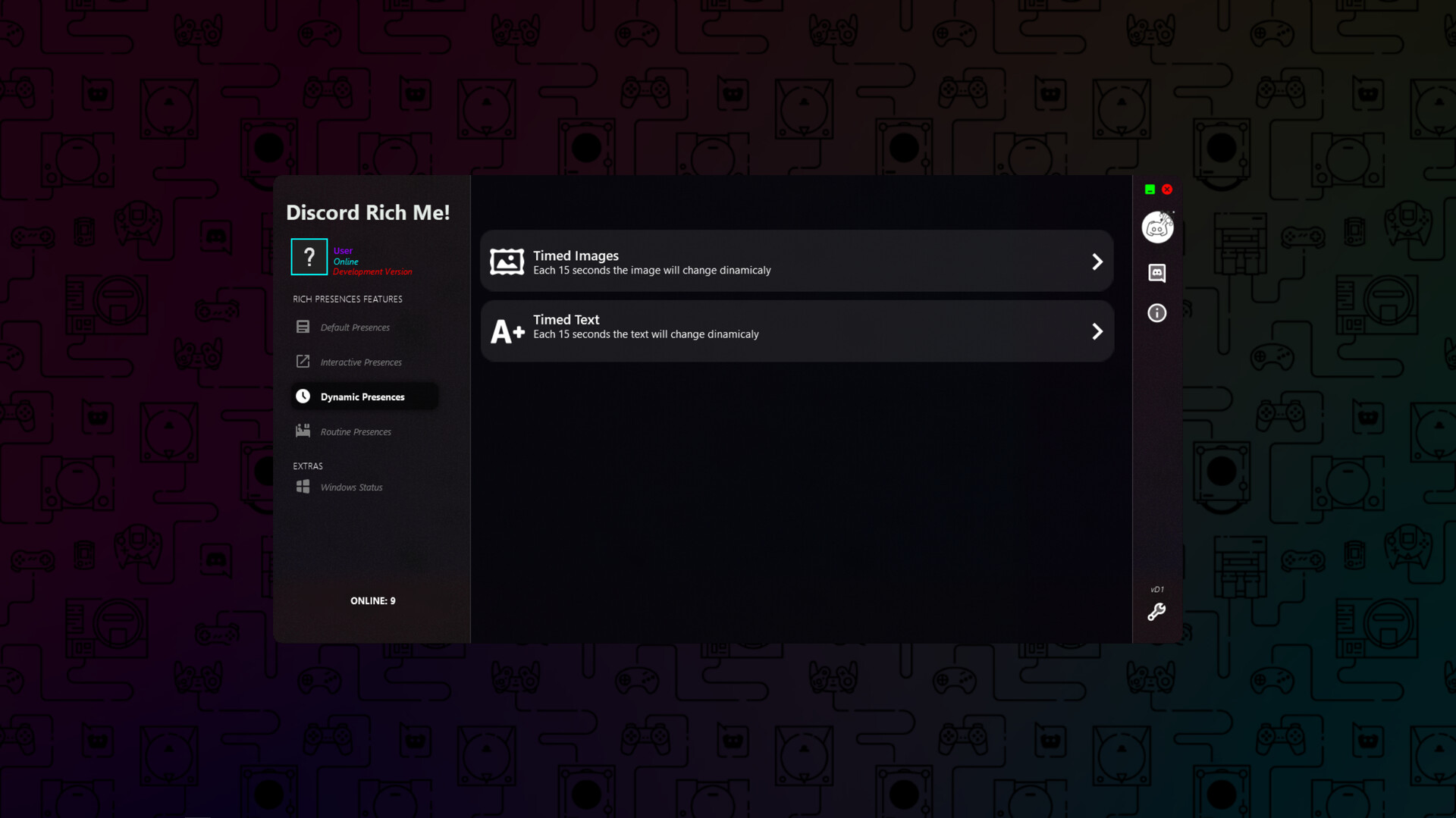 Discord Rich Me! Engine screenshot #9
