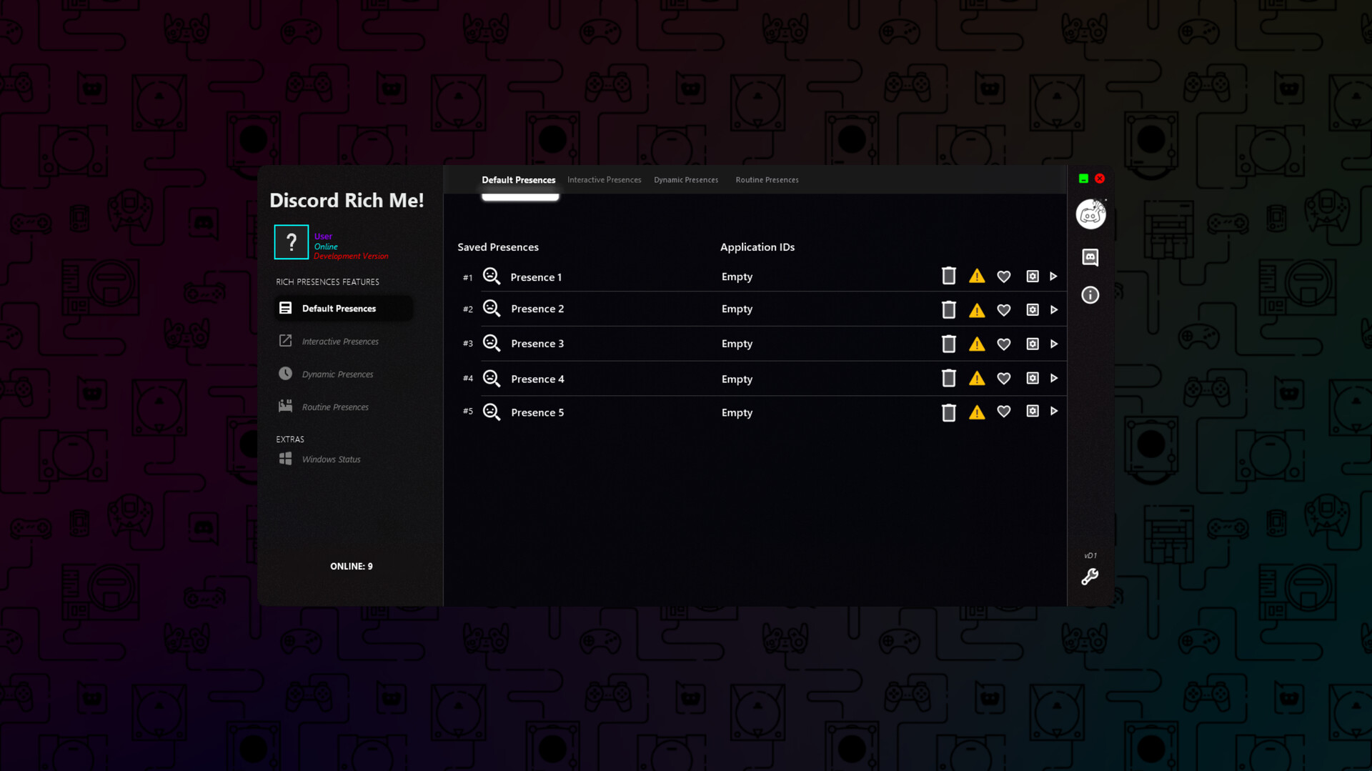 Discord Rich Me! Engine screenshot #6