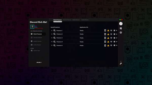 Discord Rich Me! Engine