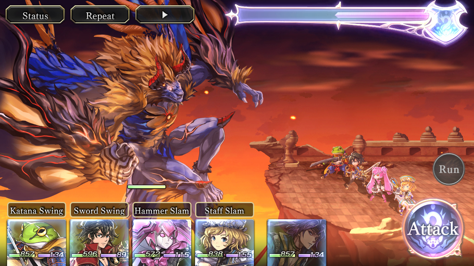 ANOTHER EDEN screenshot 3