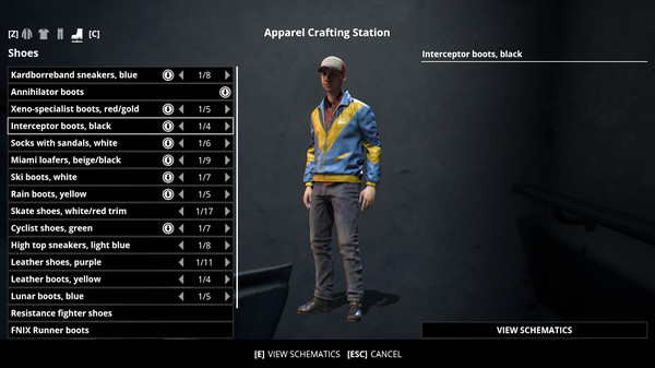 Generation Zero® - Apparel Crafting