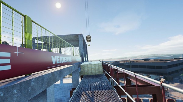 Screenshot z VE GSIM Tower Crane Simulator