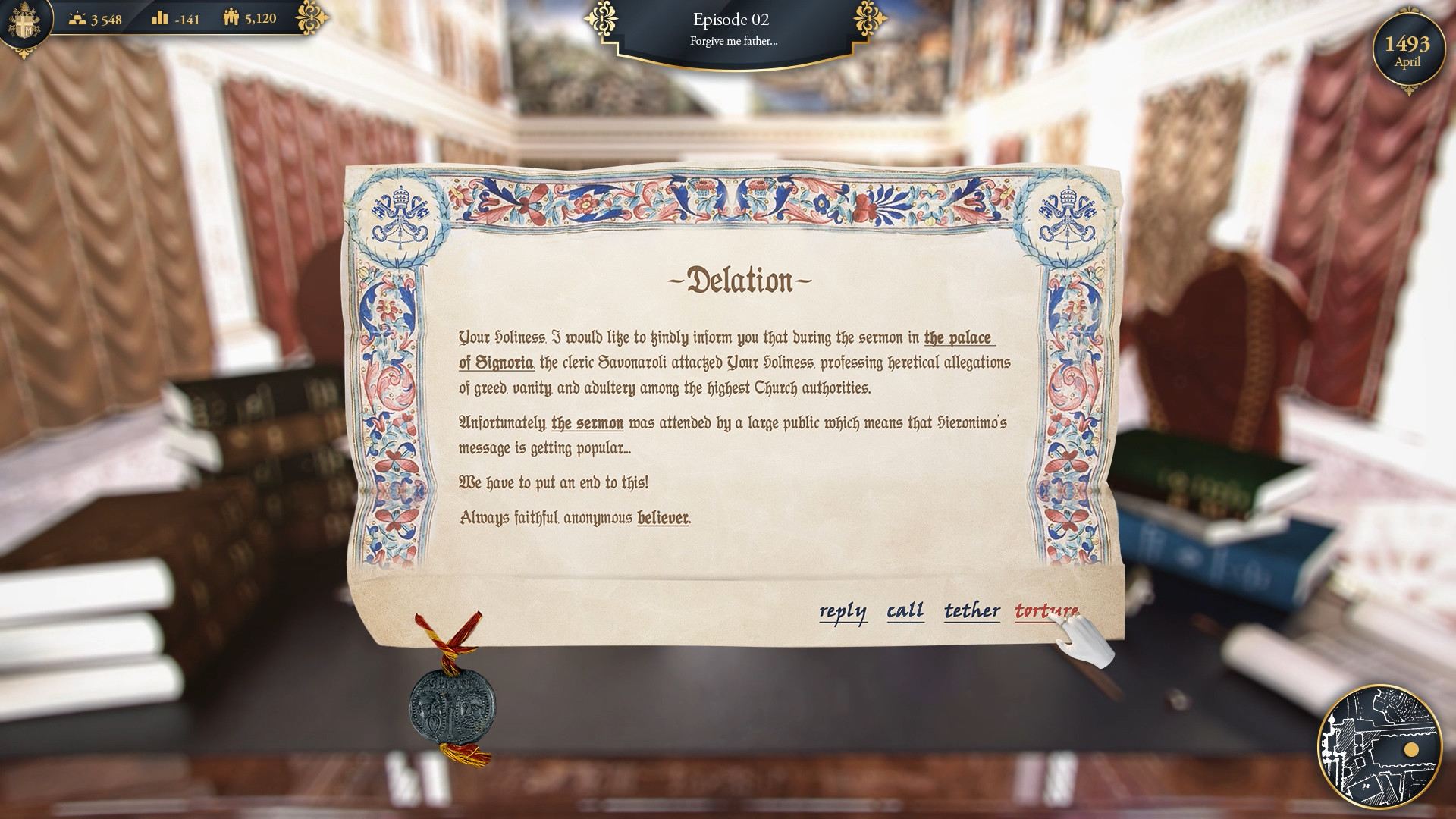 The Pope: Power & Sin screenshot #12