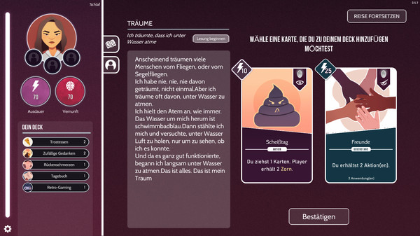 Neurodeck Psychological Deckbuilder Screenshot 4