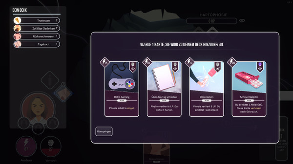 Neurodeck Psychological Deckbuilder Screenshot 3