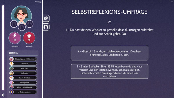 Neurodeck Psychological Deckbuilder Screenshot 6