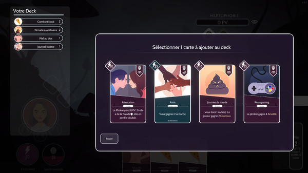 Capture d'écran 3 de Neurodeck: Psychological Deckbuilder