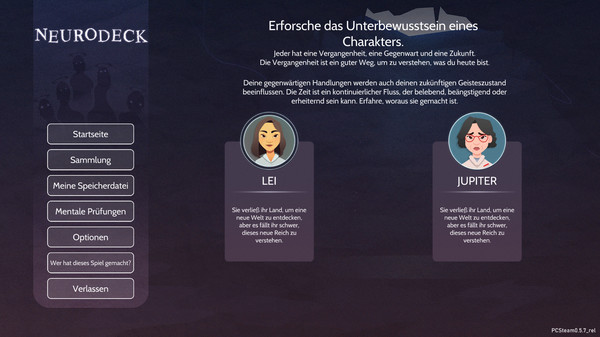 Neurodeck Psychological Deckbuilder Screenshot 2