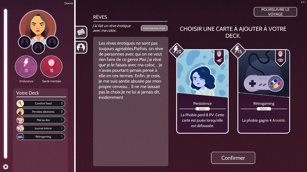Capture d'écran 4 de Neurodeck: Psychological Deckbuilder