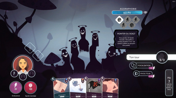 Capture d'écran 1 de Neurodeck: Psychological Deckbuilder