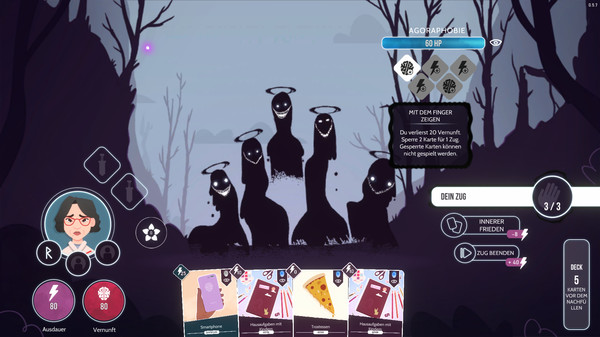 Neurodeck Psychological Deckbuilder Screenshot 1
