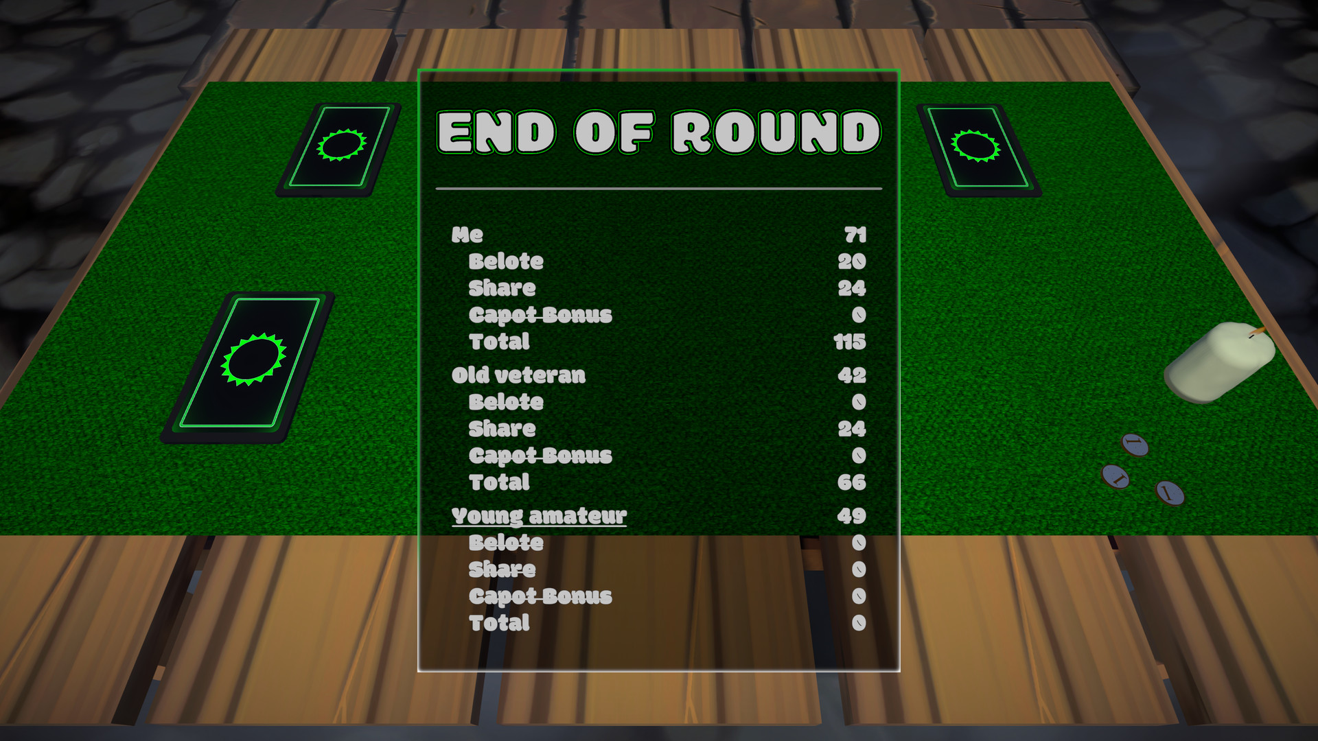 #5. Belote - Learn & Play (Steam) Bởi: Spiro Spero Games