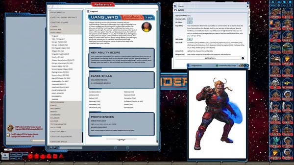 Fantasy Grounds - Starfinder Character Operations Manual