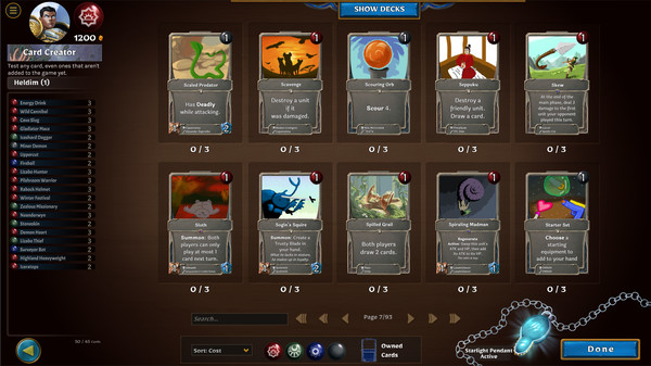 Collective Card Game - Starlight Pendant - All Cards Forever Pass screenshot 2