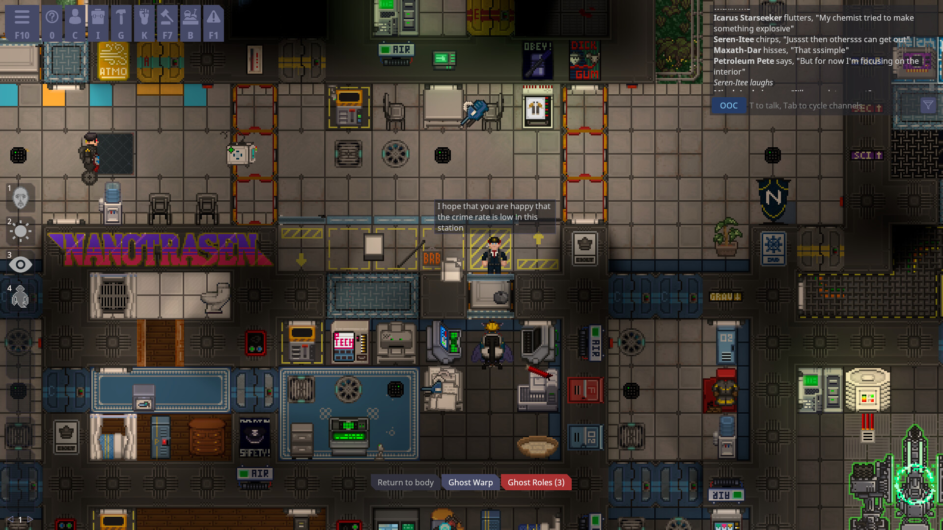 Screenshot de Space Station 14