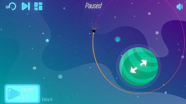 Screenshot z Graviter