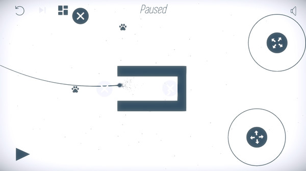 Screenshot z Graviter