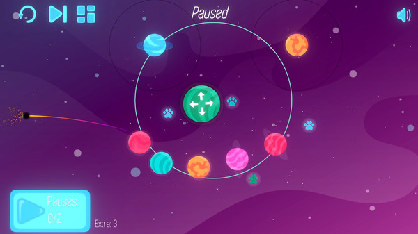 Screenshot z Graviter