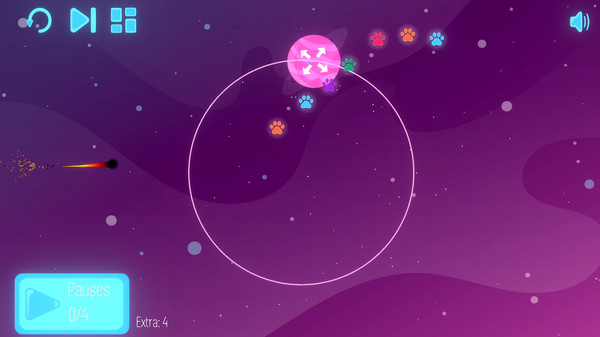 Screenshot z Graviter