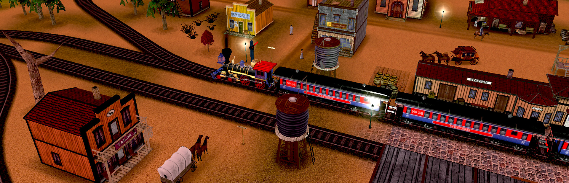 Wild West Steam Loco