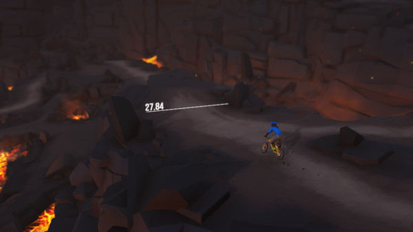 Lonely Mountains: Downhill - Eldfjall Island