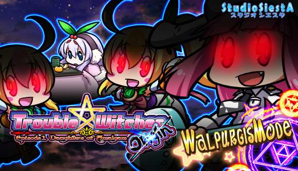 Steam：Trouble Witches Origin,additional Game Walpurgis Edition