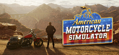 American Motorcycle Simulator Steam Banner