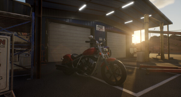 American Motorcycle Simulator