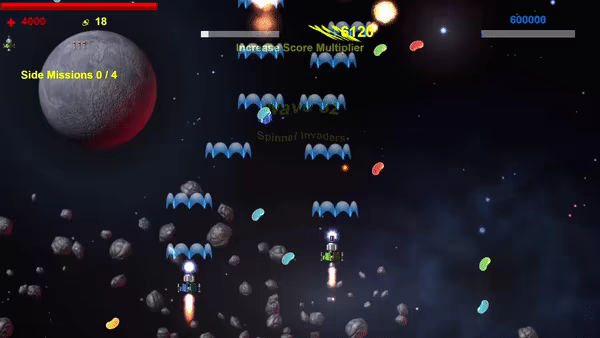 Spinner Invaders video 4