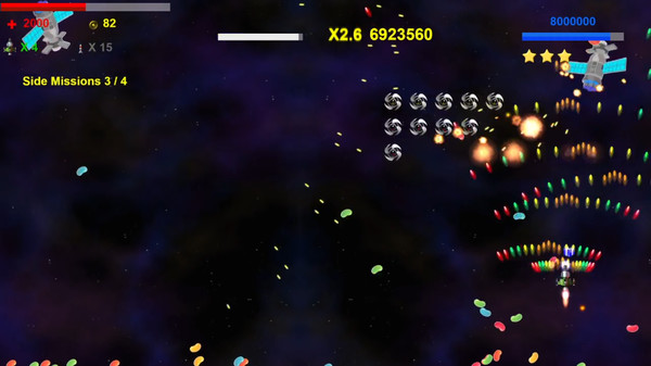 Screenshot z Spinner Invaders