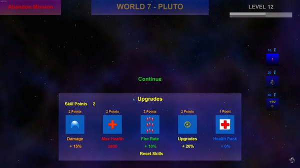 Screenshot z Spinner Invaders