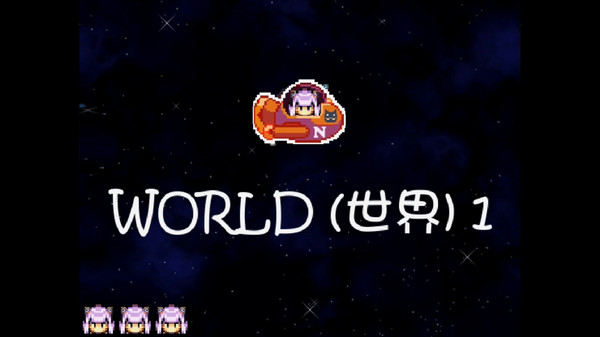 Screenshot z Nyanco Space