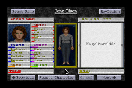 Screenshot z The Legacy: Realm of Terror