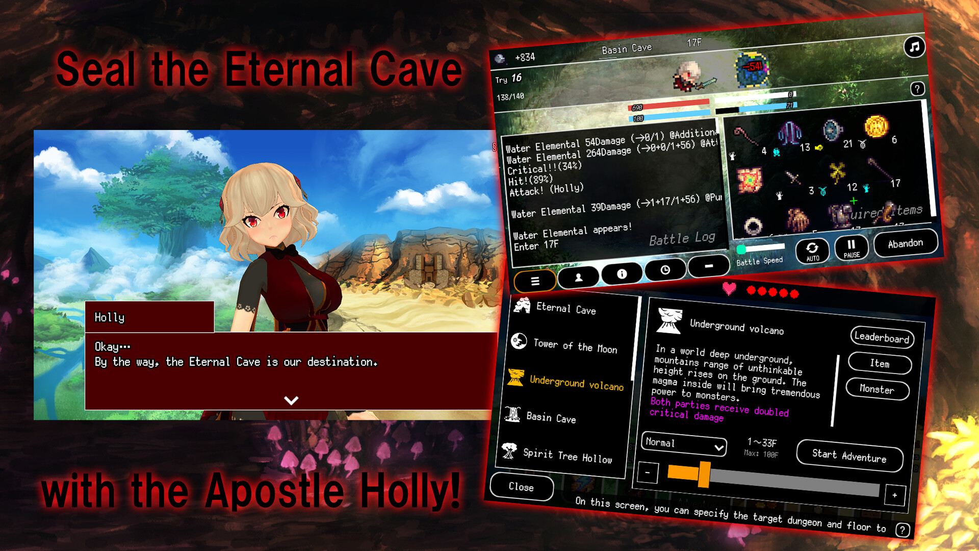 B100X - Auto Dungeon RPG screenshot #2