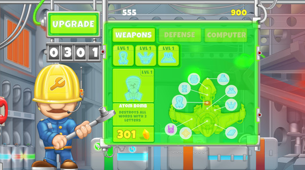 Screenshot z Typing Fingers - Enemy