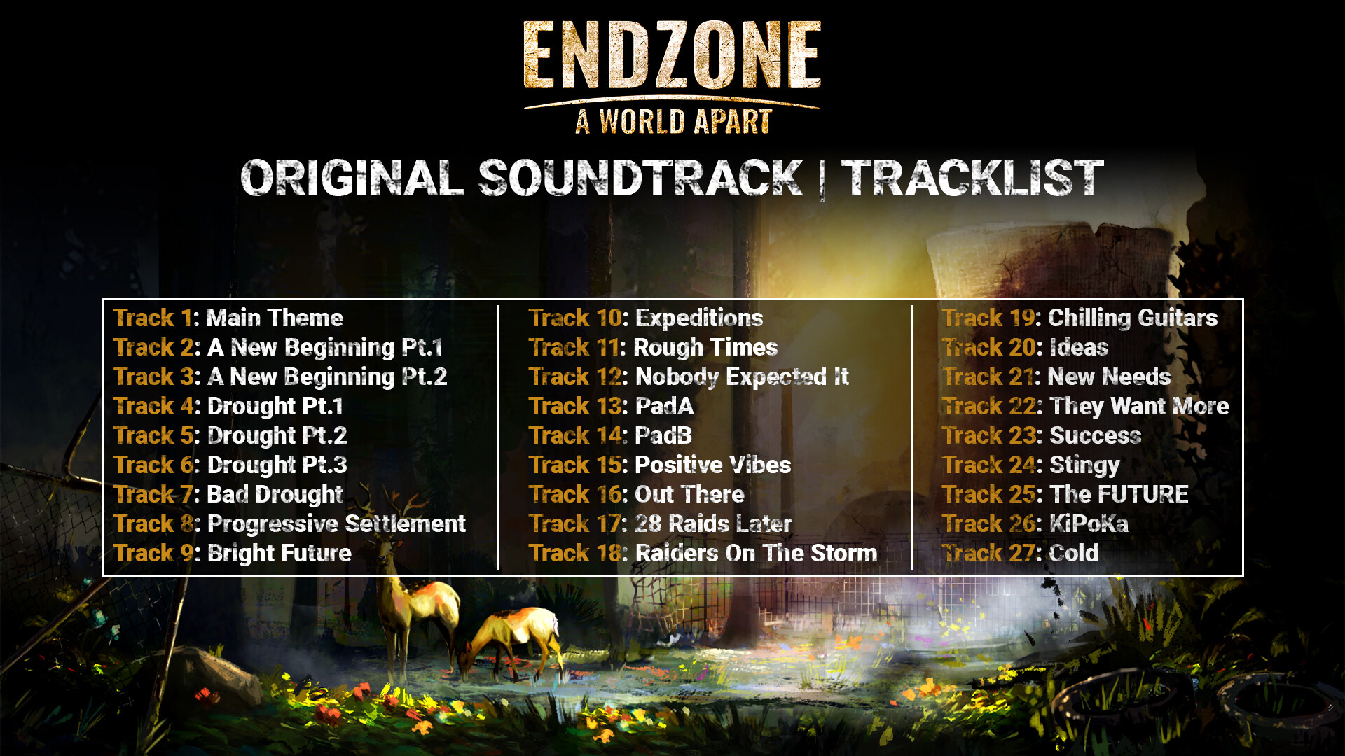 Endzone - A World Apart | Original Soundtrack Featured Screenshot #1