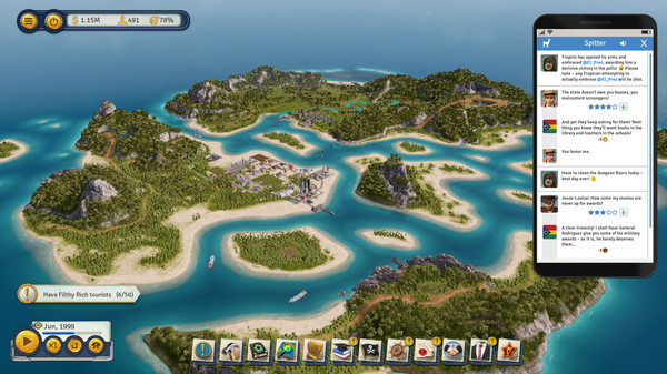 Screenshot z Tropico 6 - Spitter Screenshot z Tropico 6 - Spitter