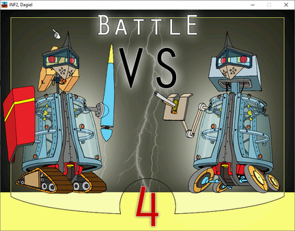 Screenshot z Turniej Robotów