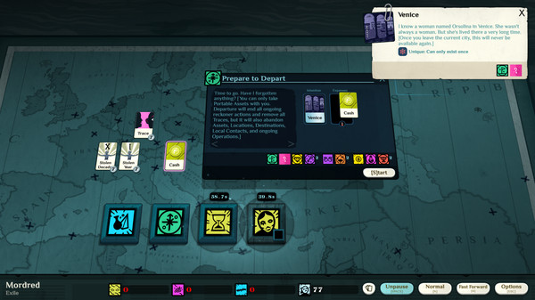 Cultist Simulator: The Exile