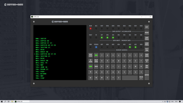 ASTRA-256 Assembler game for Linux 1