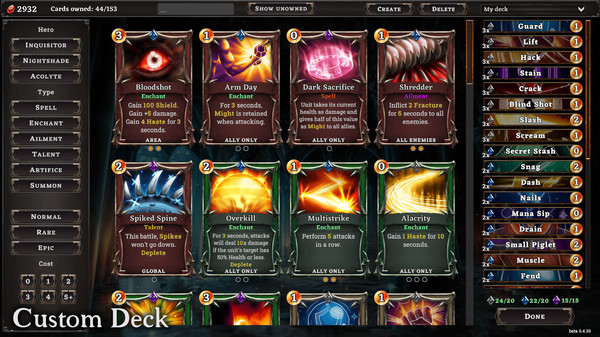 Screenshot z Hadean Tactics