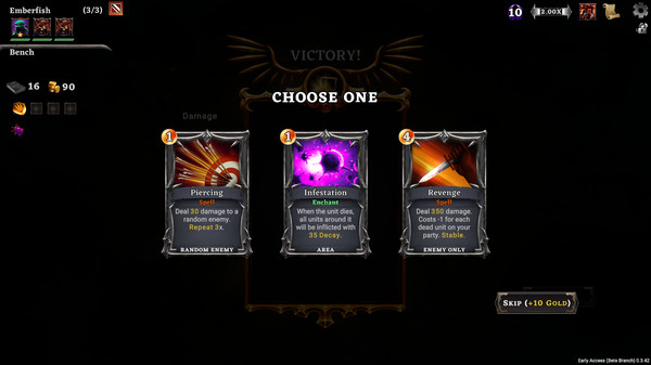 Screenshot z Hadean Tactics