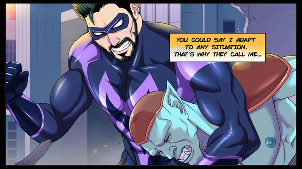 Mister Versatile: A Gay Superhero Visual Novel