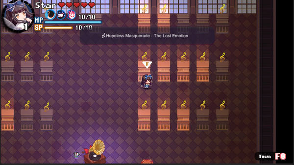 Screenshot z 东方华彩乱战2 ~ Touhou Blooming Chaos 2