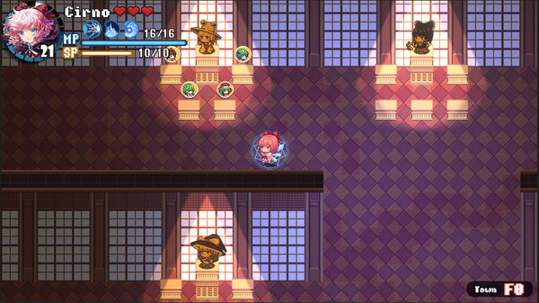Screenshot z 东方华彩乱战2 ~ Touhou Blooming Chaos 2