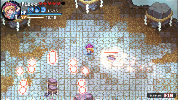 Screenshot z 东方华彩乱战2 ~ Touhou Blooming Chaos 2