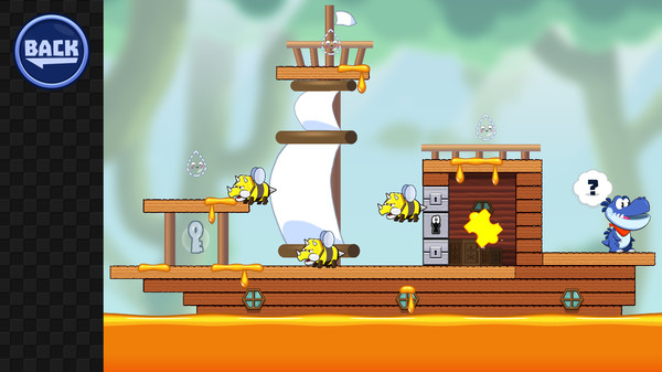 Screenshot z Cork The Volcano