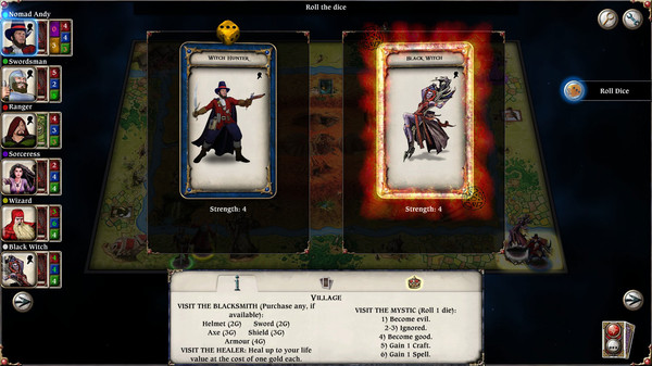 Talisman Character - Witch Hunter