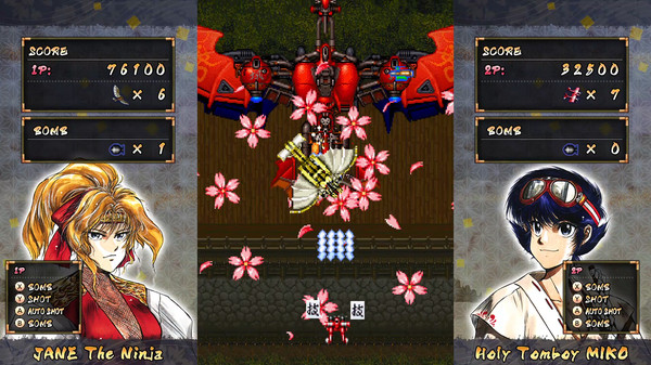Screenshot z Samurai Aces